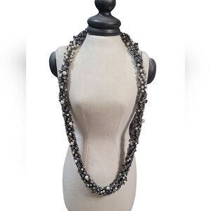 Laila Rowe Pearl and Rhinestone Necklace